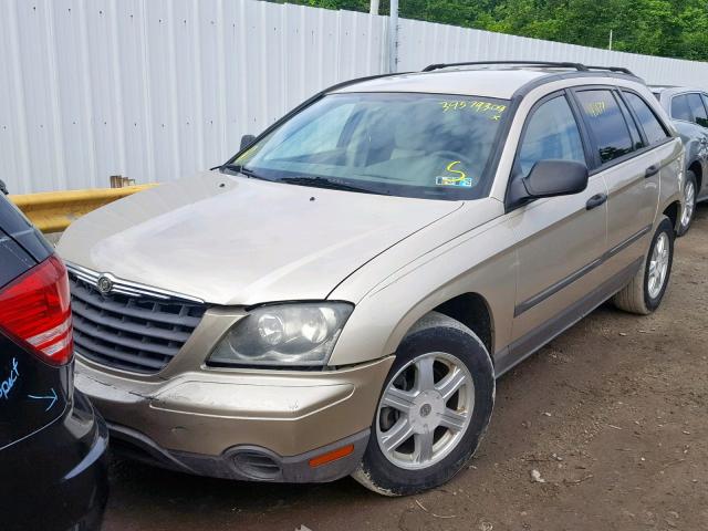 2A4GM48456R643731 - 2006 CHRYSLER PACIFICA BEIGE photo 2