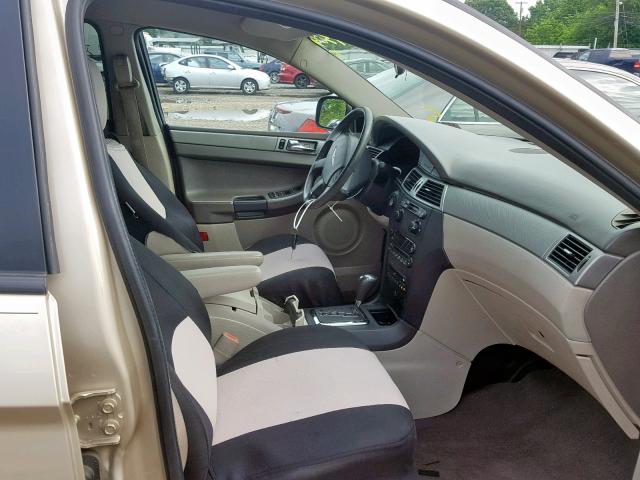 2A4GM48456R643731 - 2006 CHRYSLER PACIFICA BEIGE photo 5