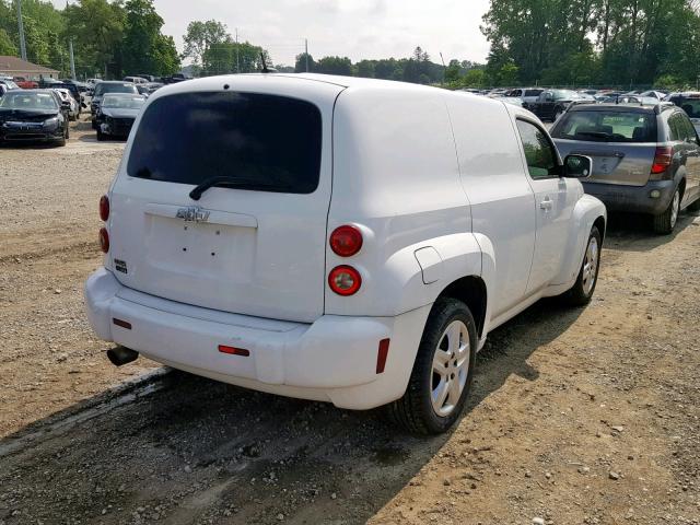 3GCCA05P58S678117 - 2008 CHEVROLET HHR PANEL WHITE photo 4