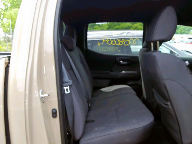3TMCZ5AN8KM201011 - 2019 TOYOTA TACOMA DOU BEIGE photo 6