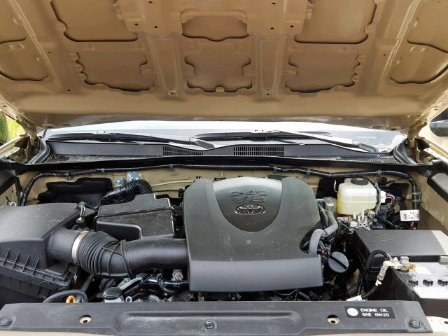 3TMCZ5AN8KM201011 - 2019 TOYOTA TACOMA DOU BEIGE photo 7