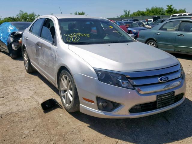 3FAHP0JA5BR275555 - 2011 FORD FUSION SEL GRAY photo 1