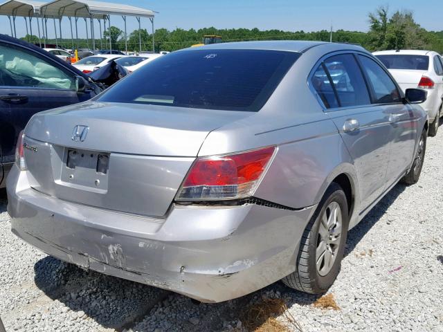 1HGCP26489A016230 - 2009 HONDA ACCORD LXP SILVER photo 4