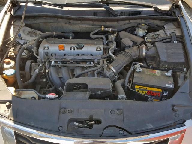 1HGCP26489A016230 - 2009 HONDA ACCORD LXP SILVER photo 7