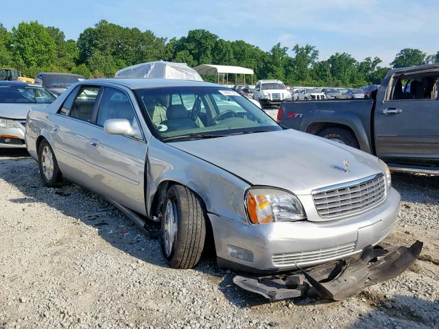 1G6KD54YX1U109296 - 2001 CADILLAC DEVILLE SILVER photo 1