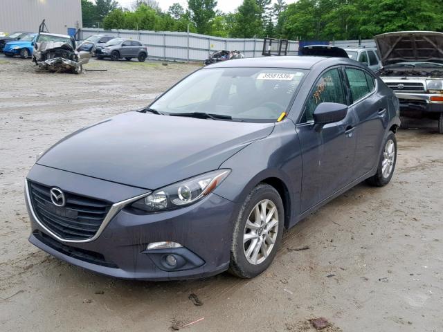 3MZBM1V78FM161532 - 2015 MAZDA 3 TOURING GRAY photo 2