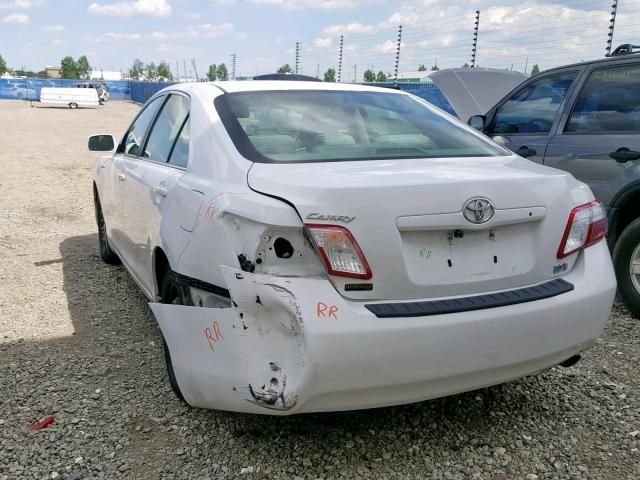 4T1BB46KX9U075762 - 2009 TOYOTA CAMRY HYBR WHITE photo 9