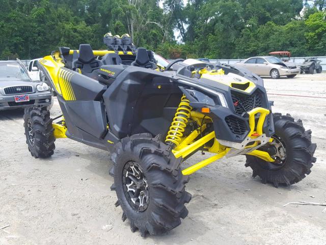 3JBVWAW28JK000098 - 2018 CAN-AM MAVERICK X YELLOW photo 1