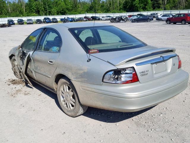 1MEFM55S35A613431 - 2005 MERCURY SABLE LS P TAN photo 3