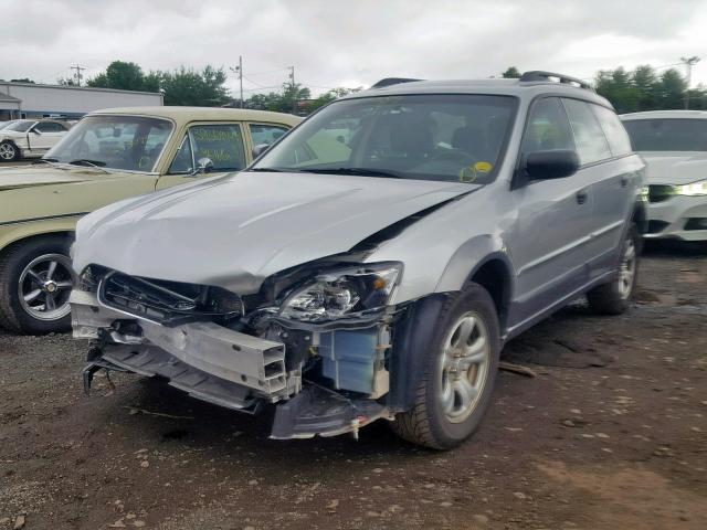 4S4BP61C477322850 - 2007 SUBARU LEGACY OUT SILVER photo 2