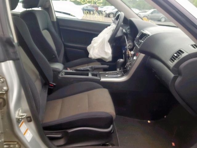 4S4BP61C477322850 - 2007 SUBARU LEGACY OUT SILVER photo 5