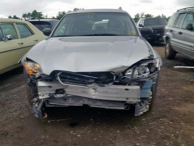 4S4BP61C477322850 - 2007 SUBARU LEGACY OUT SILVER photo 9