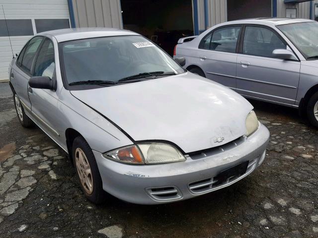 1G1JF524X17295867 - 2001 CHEVROLET CAVALIER L SILVER photo 1