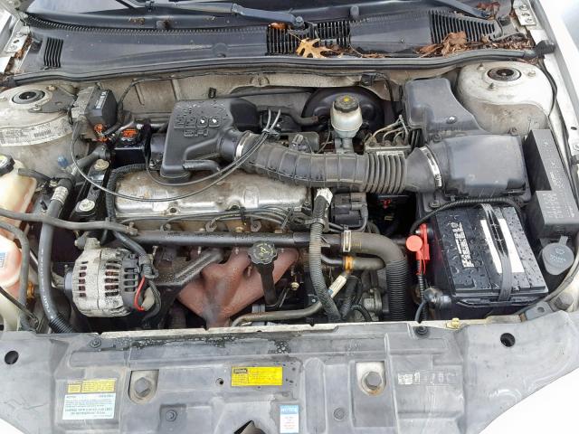 1G1JF524X17295867 - 2001 CHEVROLET CAVALIER L SILVER photo 7