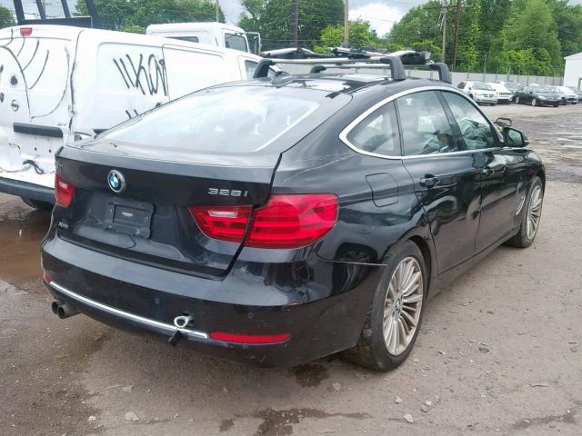 WBA3X5C59ED557516 - 2014 BMW 328 XIGT BLACK photo 4