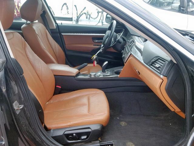 WBA3X5C59ED557516 - 2014 BMW 328 XIGT BLACK photo 5