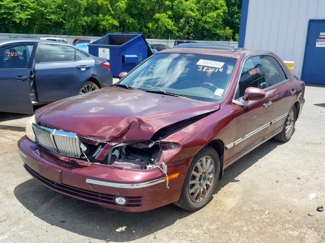 KMHFU45E15A382174 - 2005 HYUNDAI XG 350 MAROON photo 2