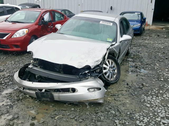 2G4WD582171193044 - 2007 BUICK LACROSSE C SILVER photo 2