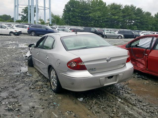 2G4WD582171193044 - 2007 BUICK LACROSSE C SILVER photo 3