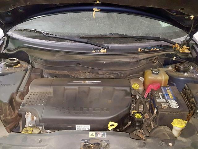 2C8GM68454R379603 - 2004 CHRYSLER PACIFICA BLUE photo 7