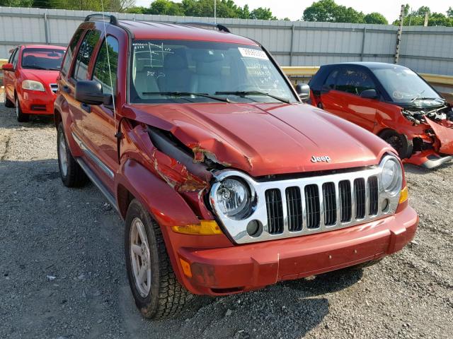 1J4GL58K25W716339 - 2005 JEEP LIBERTY LI RED photo 1