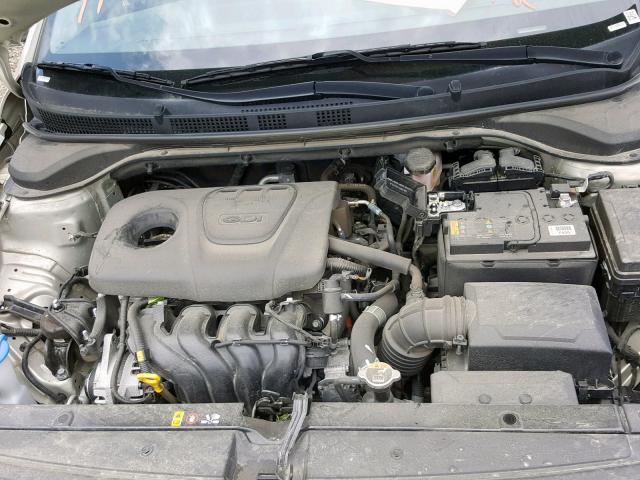 3KPC24A35JE009891 - 2018 HYUNDAI ACCENT SE TAN photo 7