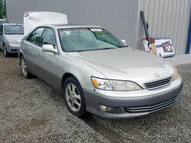 JT8BF28GX10300827 - 2001 LEXUS ES 300 GRAY photo 1