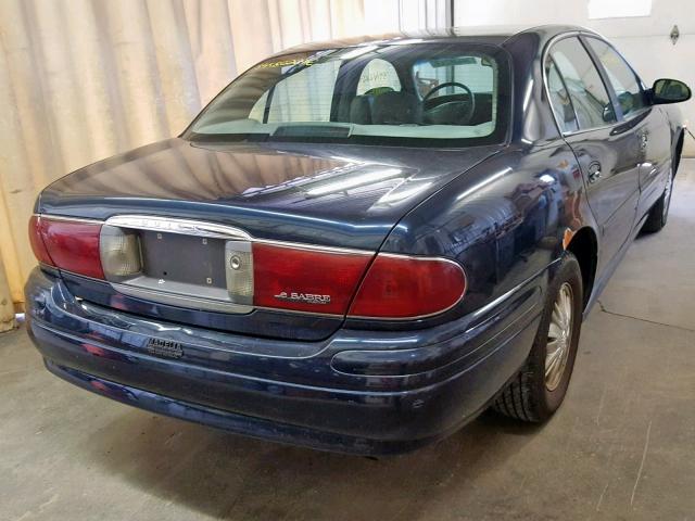 1G4HP52KX3U215288 - 2003 BUICK LESABRE CU BLUE photo 4