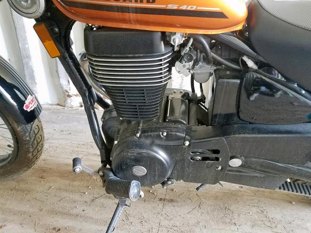 JS1NP41A6H2200682 - 2017 SUZUKI LS650 ORANGE photo 7