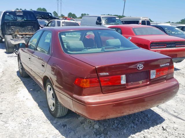 4T1BG22K4YU672058 - 2000 TOYOTA CAMRY CE MAROON photo 3