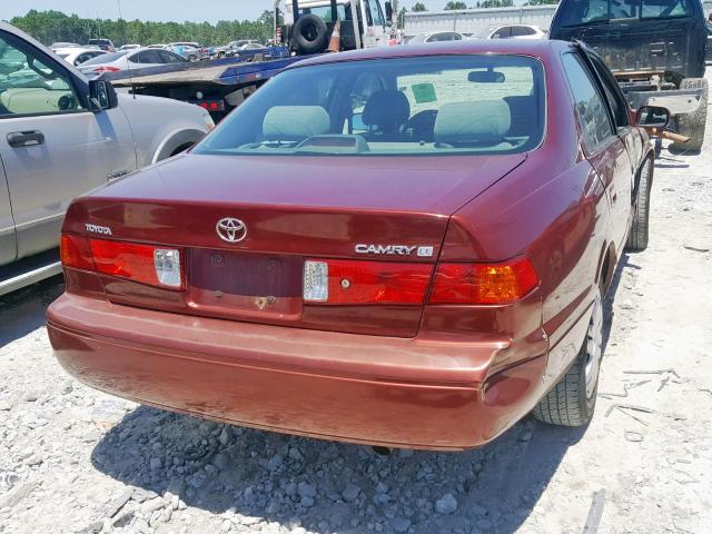 4T1BG22K4YU672058 - 2000 TOYOTA CAMRY CE MAROON photo 4