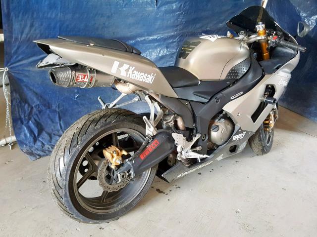 JKBZXJC135A014981 - 2005 KAWASAKI ZX636 C1 BEIGE photo 4