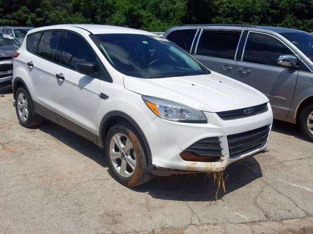 1FMCU0F77GUA75458 - 2016 FORD ESCAPE S WHITE photo 1