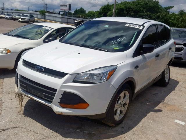 1FMCU0F77GUA75458 - 2016 FORD ESCAPE S WHITE photo 2