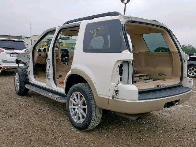 1FMEU74EX8UA04484 - 2008 FORD EXPLORER E WHITE photo 3