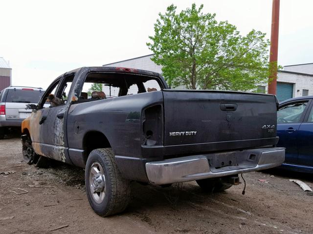 3D7KS28C15G745376 - 2005 DODGE RAM 2500 S ნაცრისფერი ფოტო 3