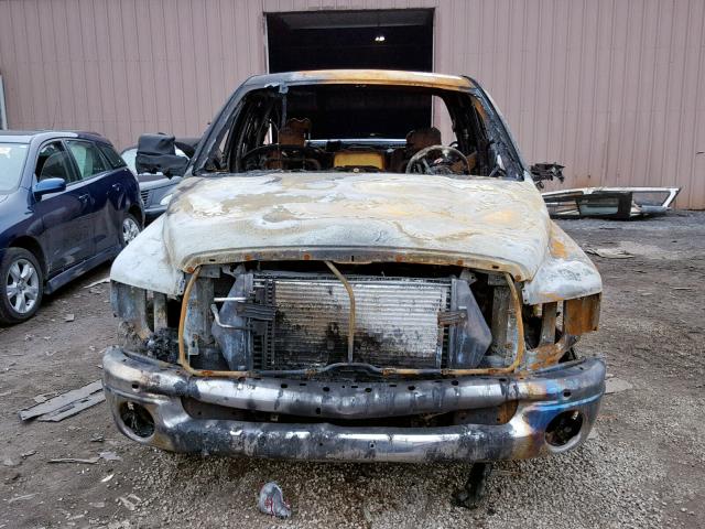 3D7KS28C15G745376 - 2005 DODGE RAM 2500 S ნაცრისფერი ფოტო 9