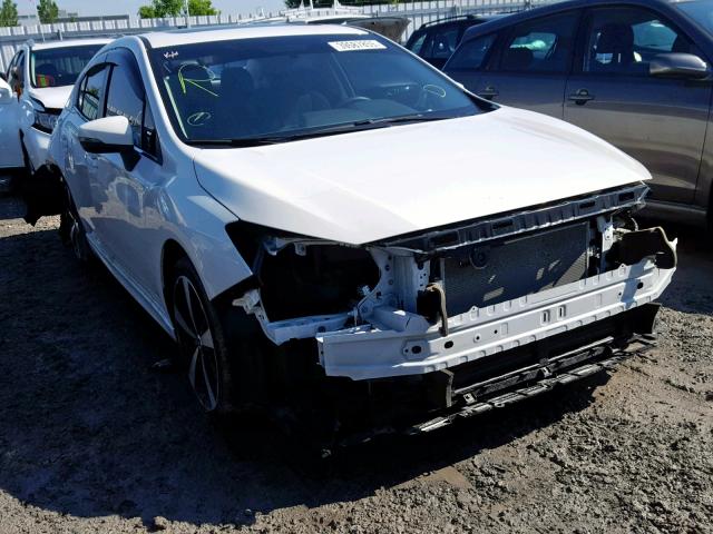 4S3GKAU66H3615711 - 2017 SUBARU IMPREZA LI WHITE photo 1