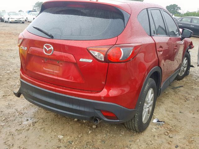 JM3KE2BE7E0326309 - 2014 MAZDA CX-5 SPORT RED photo 4