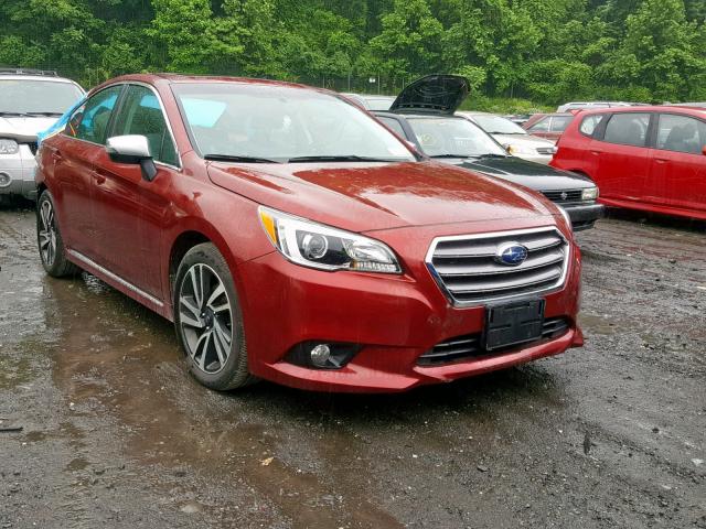 4S3BNAR65H3029267 - 2017 SUBARU LEGACY SPO RED photo 1