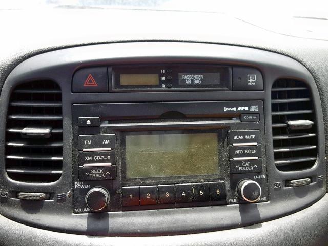 KMHCM3AC8BU189189 - 2011 HYUNDAI ACCENT GL GRAY photo 9