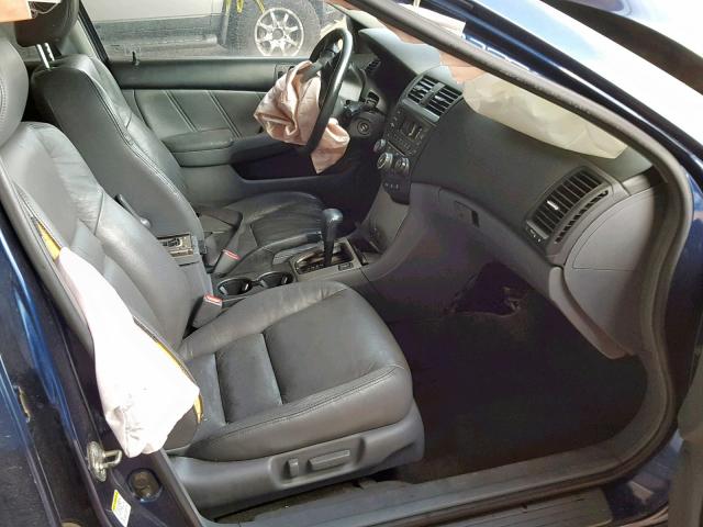 1HGCM66563A072599 - 2003 HONDA ACCORD EX BLUE photo 5