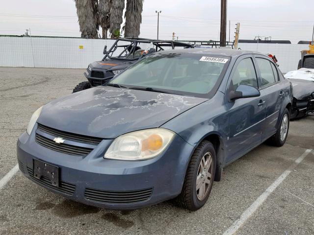 1G1AL55F367701260 - 2006 CHEVROLET COBALT LT BLUE photo 2