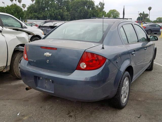 1G1AL55F367701260 - 2006 CHEVROLET COBALT LT BLUE photo 4