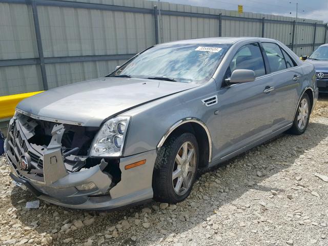 1G6DW67V980123380 - 2008 CADILLAC STS GRAY photo 2