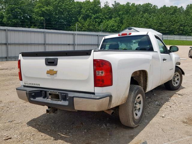 1GCNCPEX7BZ438542 - 2011 CHEVROLET SILVERADO WHITE photo 4