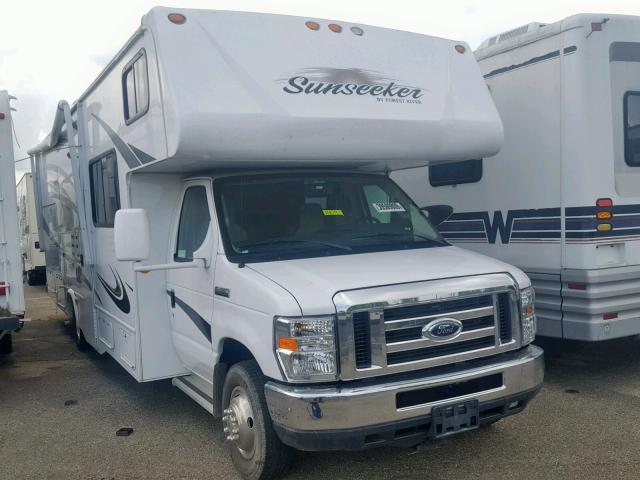 1FDXE4FS5DDA84987 - 2013 FORD F450 WHITE photo 1