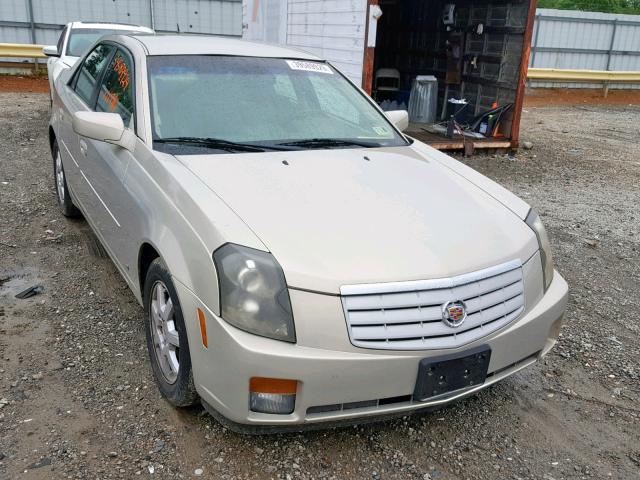 1G6DP577X70134508 - 2007 CADILLAC CTS HI FEA TAN photo 1