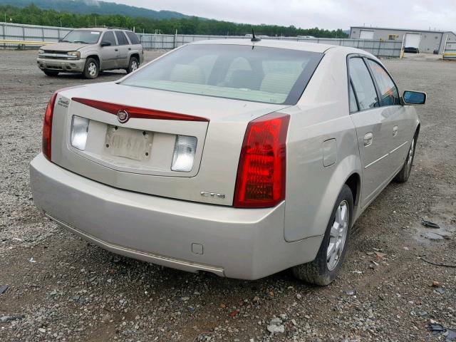 1G6DP577X70134508 - 2007 CADILLAC CTS HI FEA TAN photo 4