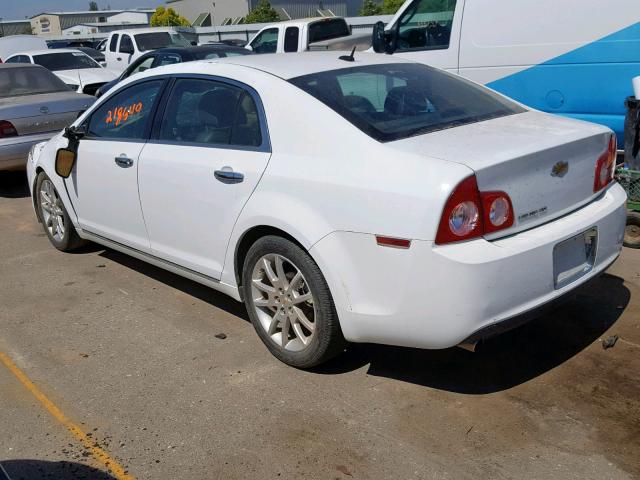 1G1ZE5EB9AF252711 - 2010 CHEVROLET MALIBU LTZ 白色 照片 3